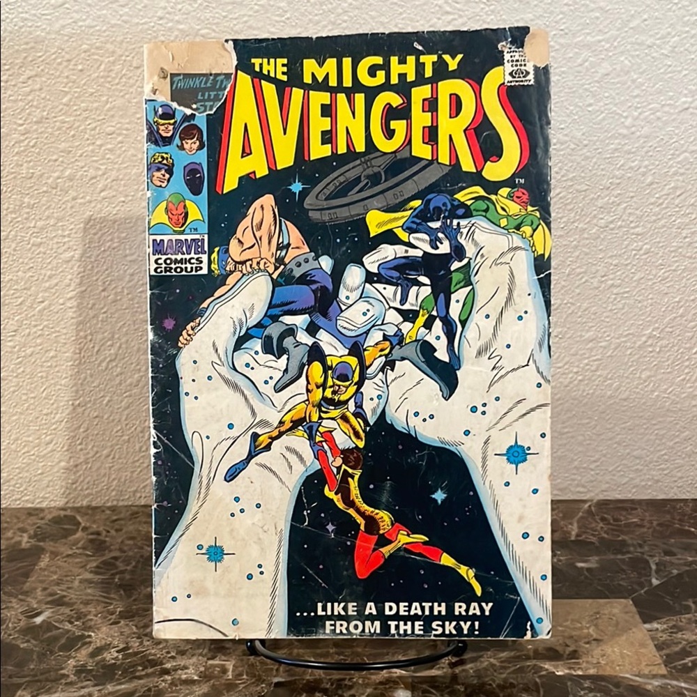 Vintage ‘The Mighty Avengers’ Comic Book (1969)